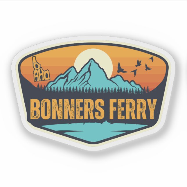 Adesivo Bonners Ferry, Idaho (Frente)