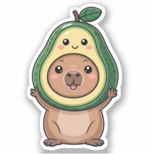 Adesivo Bonte Capybara Vinyl Stickers