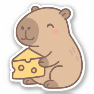 Adesivo Bonte Capybara Vinyl Stickers
