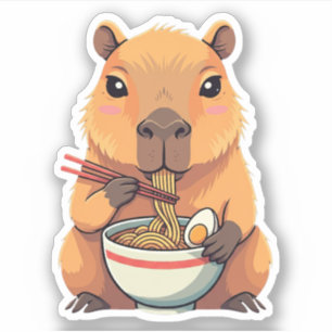 Adesivo Bonte Capybara Vinyl Stickers