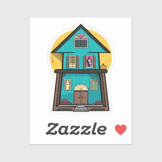 Adesivo Boo está lá? Casa Assombrada (Folha)