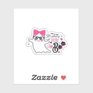 Adesivo Boo Halloween de mamãe