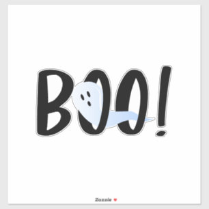 Adesivo Boo! Halloween Iridescent Ghost