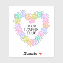 Adesivo Book Lovers Club