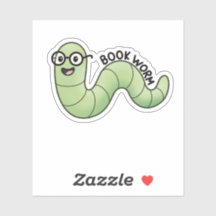 Book Worm Cute Bookish Book Lover Worm