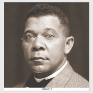 Adesivo Booker Washington: Educador Afro-Americano