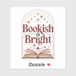 Adesivo Bookish & Bright Holiday Reading