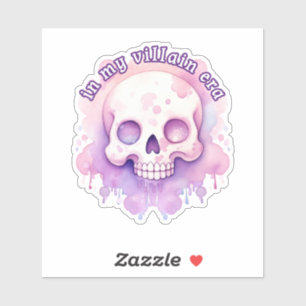 Adesivo Bookish Villain Era