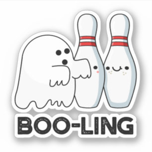Adesivo Booling de Boliche de Halloween Cute