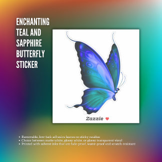 Adesivo Borboleta-de-cheiro e borboleta-de-fogo