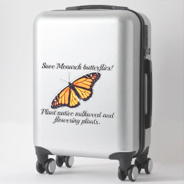Adesivo Borboleta monarca