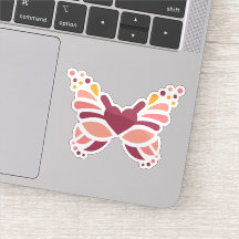 Borboleta Pastel Boho Feminina Elegante