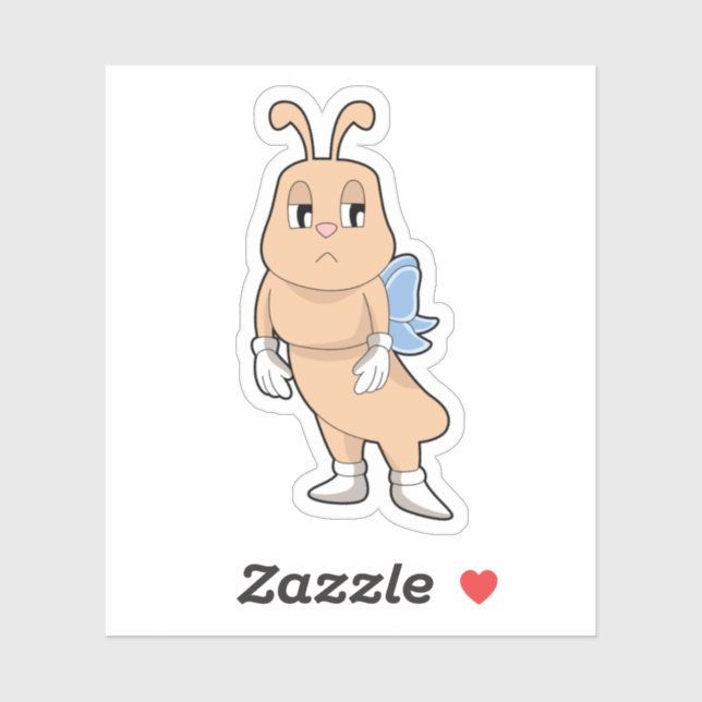 Adesivo Borboleta sem Asas (Folha)