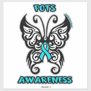 Adesivo Borboleta/Tribal...POTES