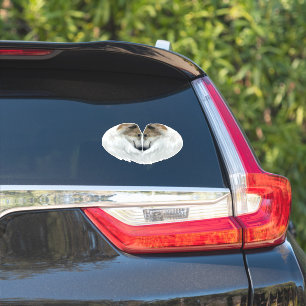 Adesivo Borzoi Love Die Cut Vinyl Sticker