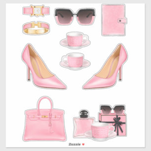 Adesivo Bossy Lady Sticker decalta Pink Bossy Decal Sticke