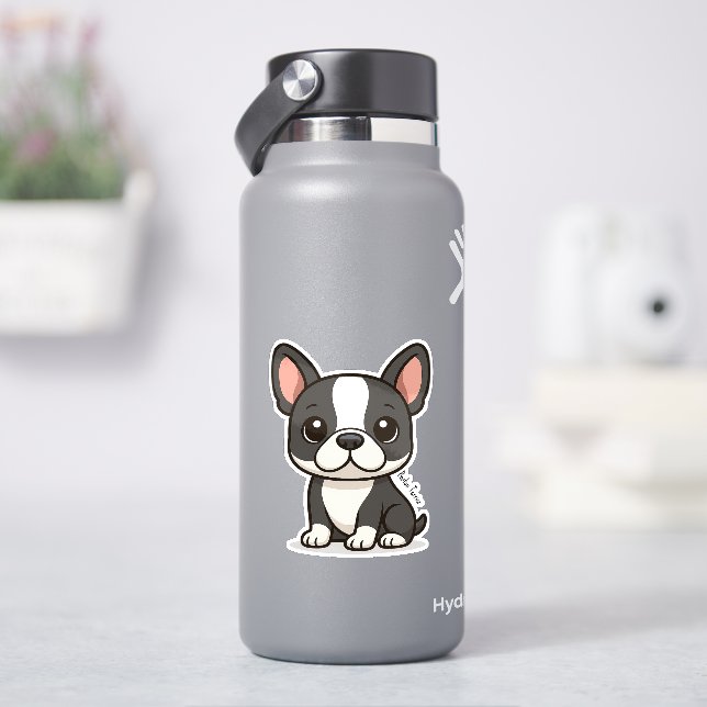 Adesivo Boston Terrier (HidroFlask)