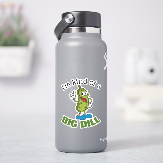 Adesivo Botão de Picles Grande Pun (HidroFlask)