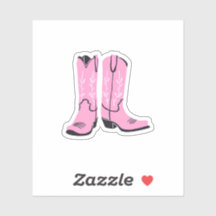 Botas de Cowgirl Rosa