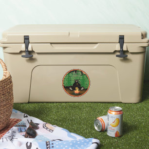 Adesivo Bote de Campanha Feliz Vestido de Inspirivência Bo