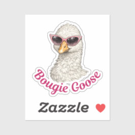 Adesivo Bougie Goose - Funny Glam Goose Silly
