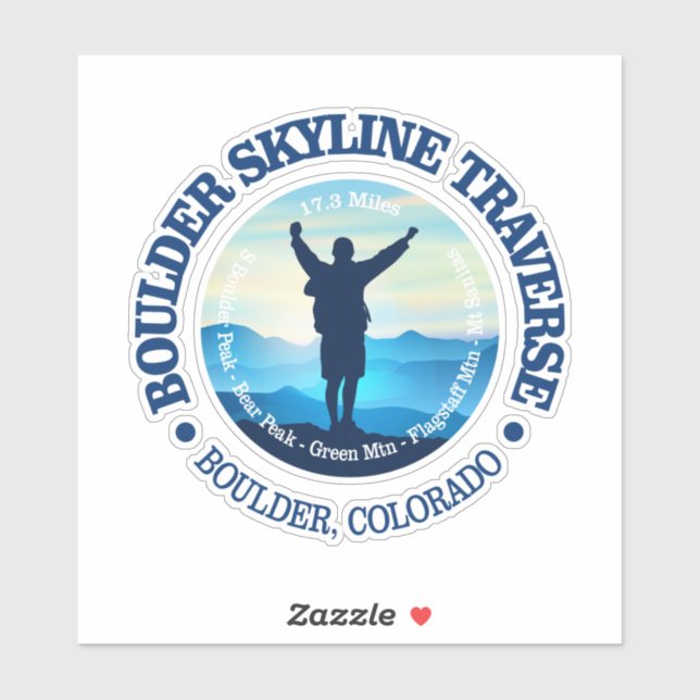 Adesivo Boulder Skyline Traverse (V) (Folha)