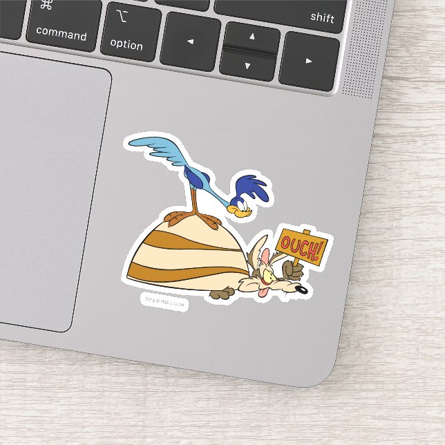 Adesivo Boulder WILE E. COYOTE™ e ROAD RUNNER™ (Detalhe)