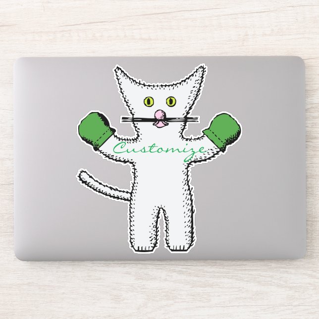 Adesivo Boxin Kitten com Mittens Thunder_Cove (Computador)