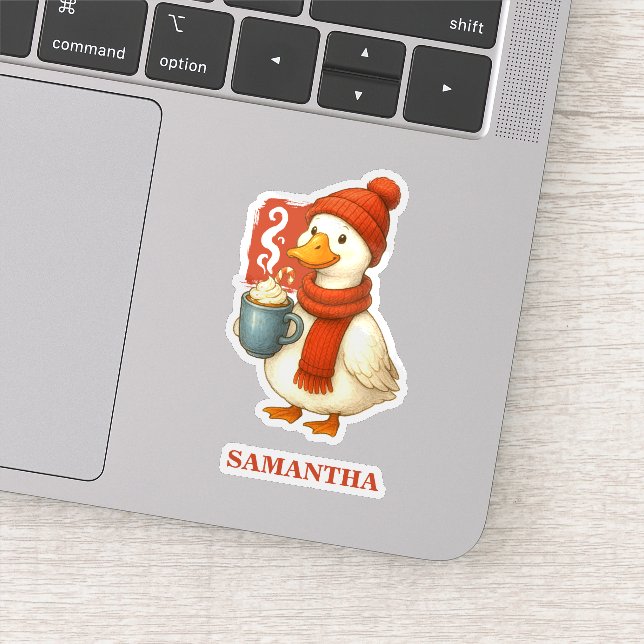 Adesivo Boz Hot Ccoa Goose Natal (Detalhe)