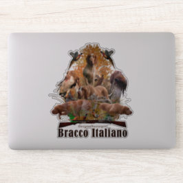 Adesivo Bracco Italiano Sticker