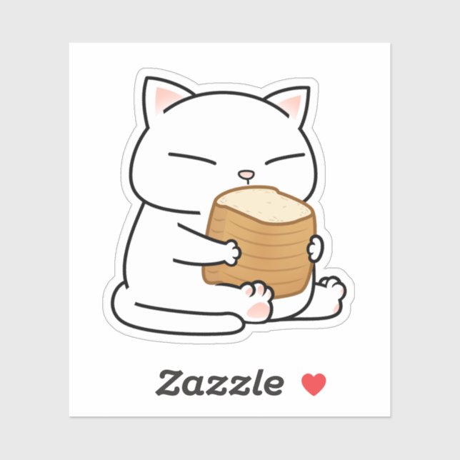 Adesivo Branca de Gato Gordo (Folha)