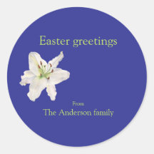 adesivo branco de páscoa branca com aquarela