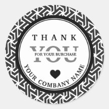 Adesivo branco preto profissional moderno