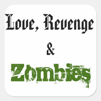 Adesivo branco quadrado