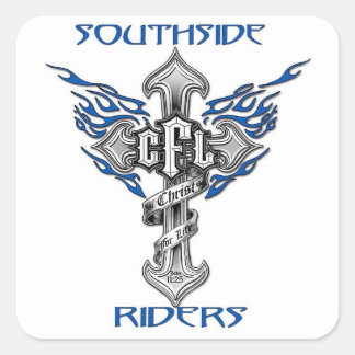 Adesivo - Branco quadrado 1,5x1.5