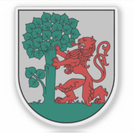 Adesivo Brasão de armas da cidade de Liepāja, Letônia