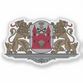 Adesivo Brasão de armas da cidade de Riga, Letônia