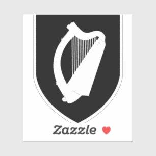 Adesivo Brasão de armas da Irlanda