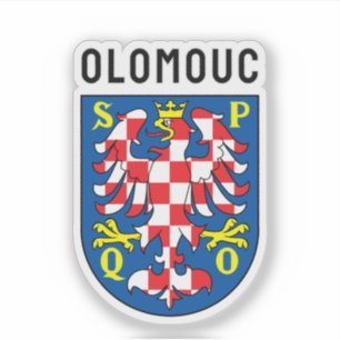 Adesivo Brasão de armas de Olomouc, República Tcheca