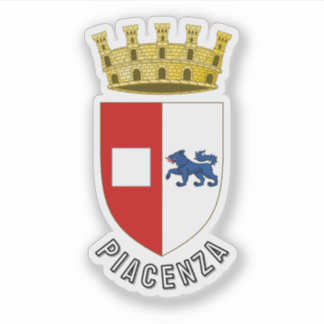 Adesivo Brasão de Armas de Piacenza, Itália