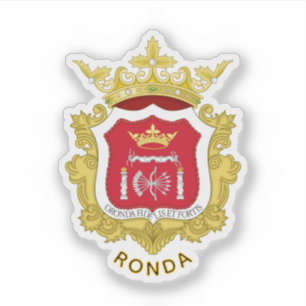 Adesivo Brasão de Armas de Ronda, Espanha