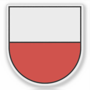Adesivo Brasão de armas de Rottenburg am Neckar, Alemanha