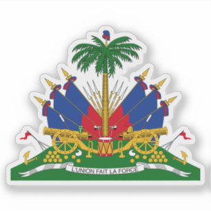 Adesivo Brasão de armas do Haiti 