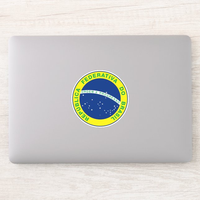 Adesivo Brasil (Computador)