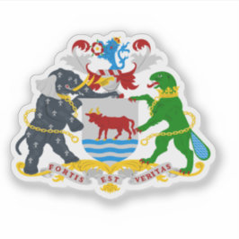 Adesivo Brasões de armas da cidade de Oxford, Inglaterra