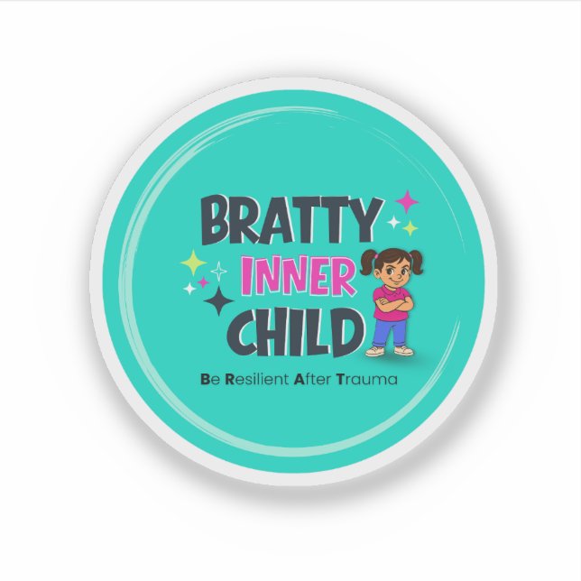 Adesivo Bratty Inner Child Logo  (Frente)
