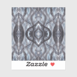 Adesivo Breathe Abstract Dark Blue Black Watercolor Art