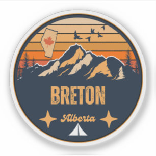 Adesivo Bretão, Alberta