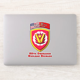 Adesivo Brigada de Ordenação "Detergente Nuclear de Guerra