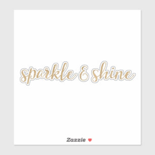 Adesivo Brilho e brilho Dourados